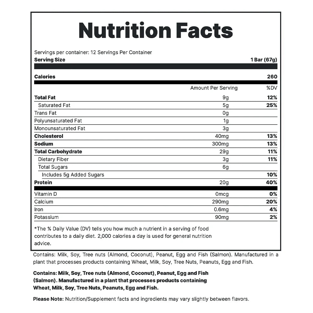 MRE BARRA  DE PROTEINA - REDCON1