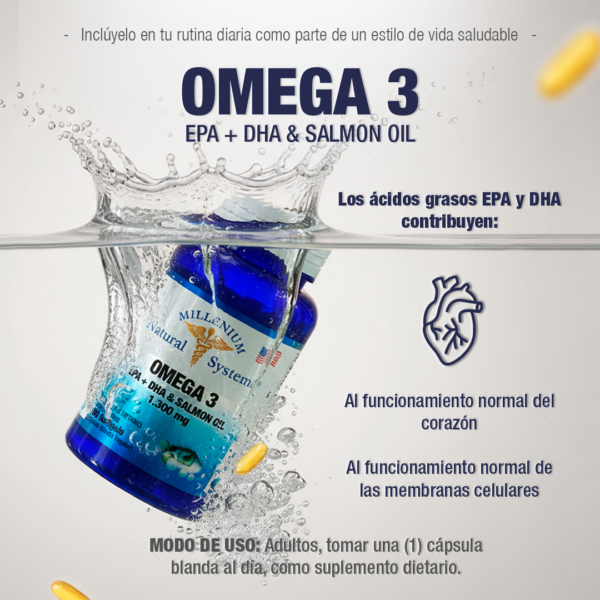 Omega 3 EPA + DHA 1300 mg