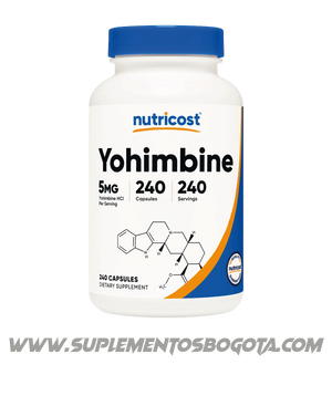 Yohimbina HCL - 5Mg 240 Capsulas Nutricost